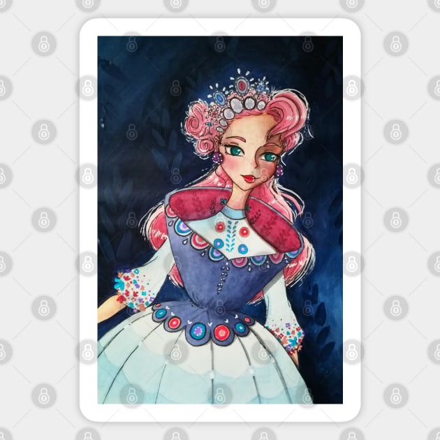 Princess Diva Magnet by Ghaida Shop